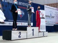 Enea Cup Seniorek- 3 zawodniczki z dyplomami i medalami na podium